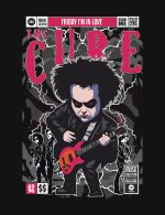 Grafika na koszulkę z nadrukiem w stylu Funko Pop - The Cure