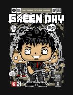 Grafika na koszulkę z nadrukiem w stylu Funko Pop - Green Day