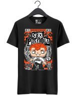 Koszulka z nadrukiem w stylu Funko Pop - Sex Pistols - Johnny Rotten